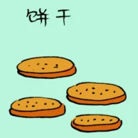 Round Biscuit (3668) illustration