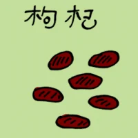 Wolfberry (3869) illustration