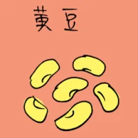 Soya Bean (3948) illustration