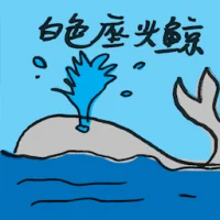White Humpback Whale (4796) illustration