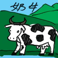 Dairy Cow (4868) illustration