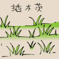 Planting Tapioca (5405) illustration