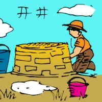 Digging A Well (5495) illustration