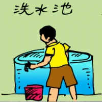 Washing Water Tank (5611) illustration