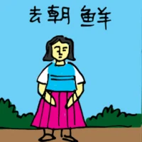 Travel To Korea (5874) illustration