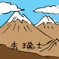 Travel To Switzerland (5885) illustration