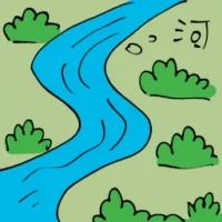 River (6067) illustration