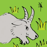 Goat (6200) illustration