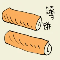 Thin Pancake (6230) illustration
