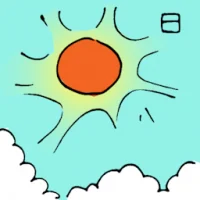 Hot Sun (6245) illustration