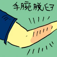 Dislocated Wrist (6282) illustration