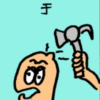 Hit By Hammer (6651) illustration