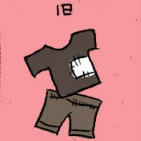Old Clothing (6820) illustration