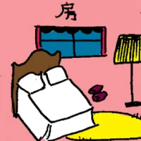 Bedroom (6832) illustration