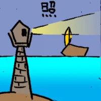 Shining On Sea (6960) illustration