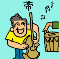 Music Band (6978) illustration