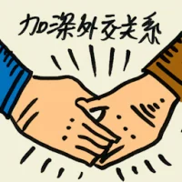 Greater Diplomatic Ties (8437) illustration
