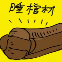 Sleep In Coffin (8965) illustration
