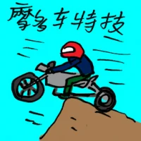 Motorcycle Stunts (9870) illustration